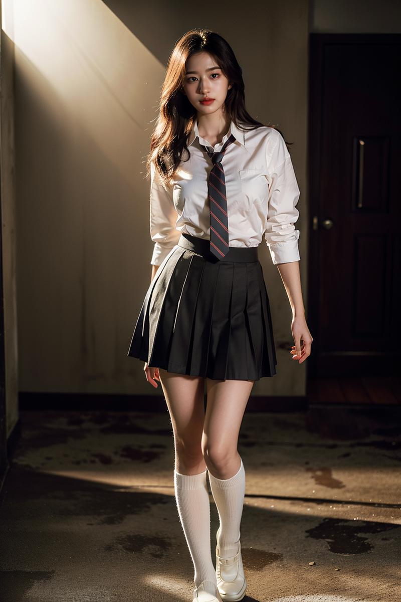 00629-2944714479-1girl, solo, skinny, pale skin, smooth skin, beauty, light makeup, small breasts, __pleated skirt, knee-high socks, loafers, nec.png